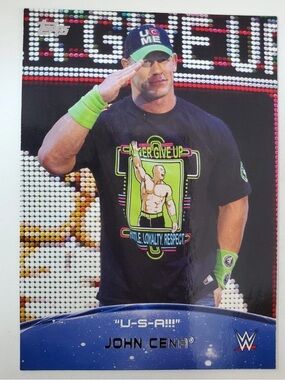 ❤️3/$10❤️ John Cena 2015 Topps Insert WWE Wrestling Card